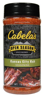 Cabela's Open Season Spice Blends Kansas City Rub Seasoning