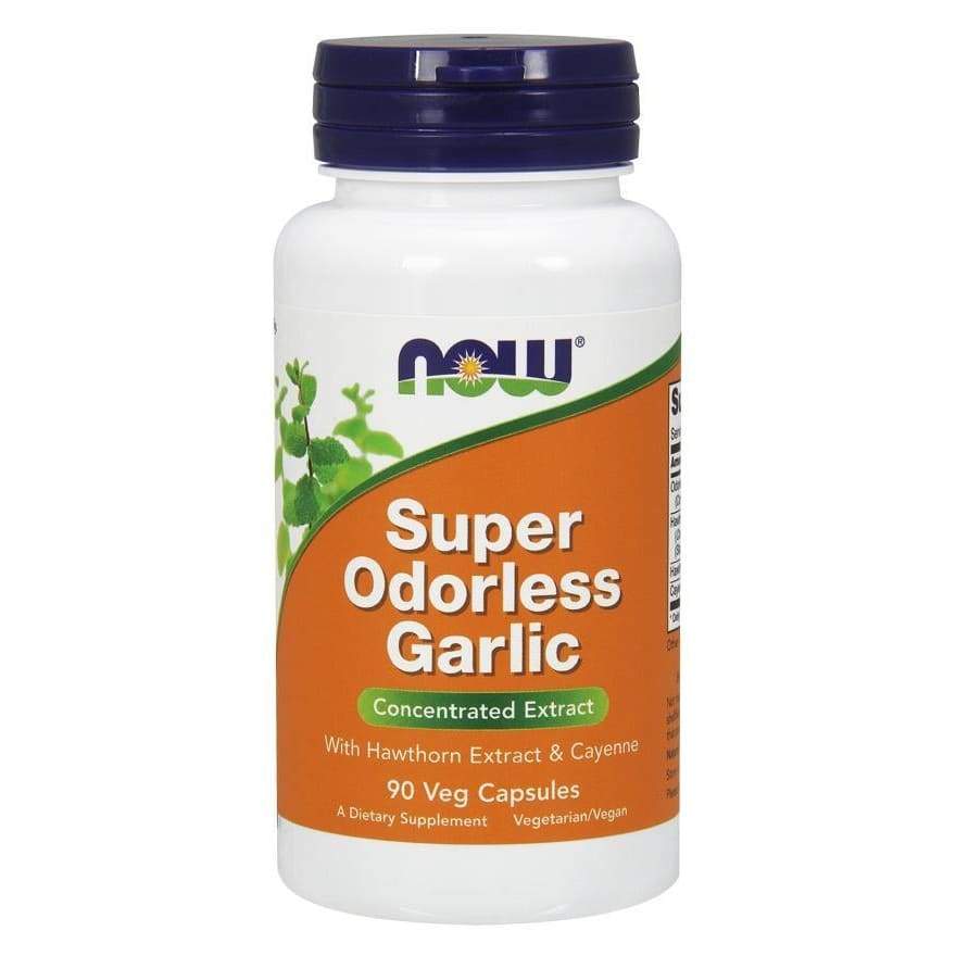 Super Odorless Garlic - Concentrated Extract - 90 vcaps