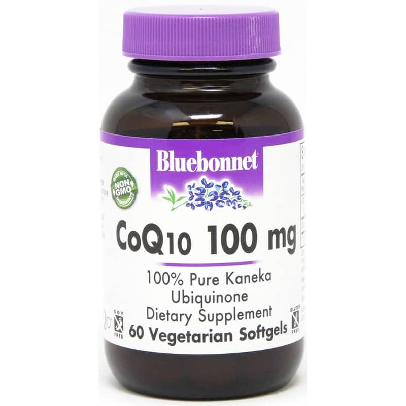 Bluebonnet CoQ10 100 Mg 60 Veg Softgels