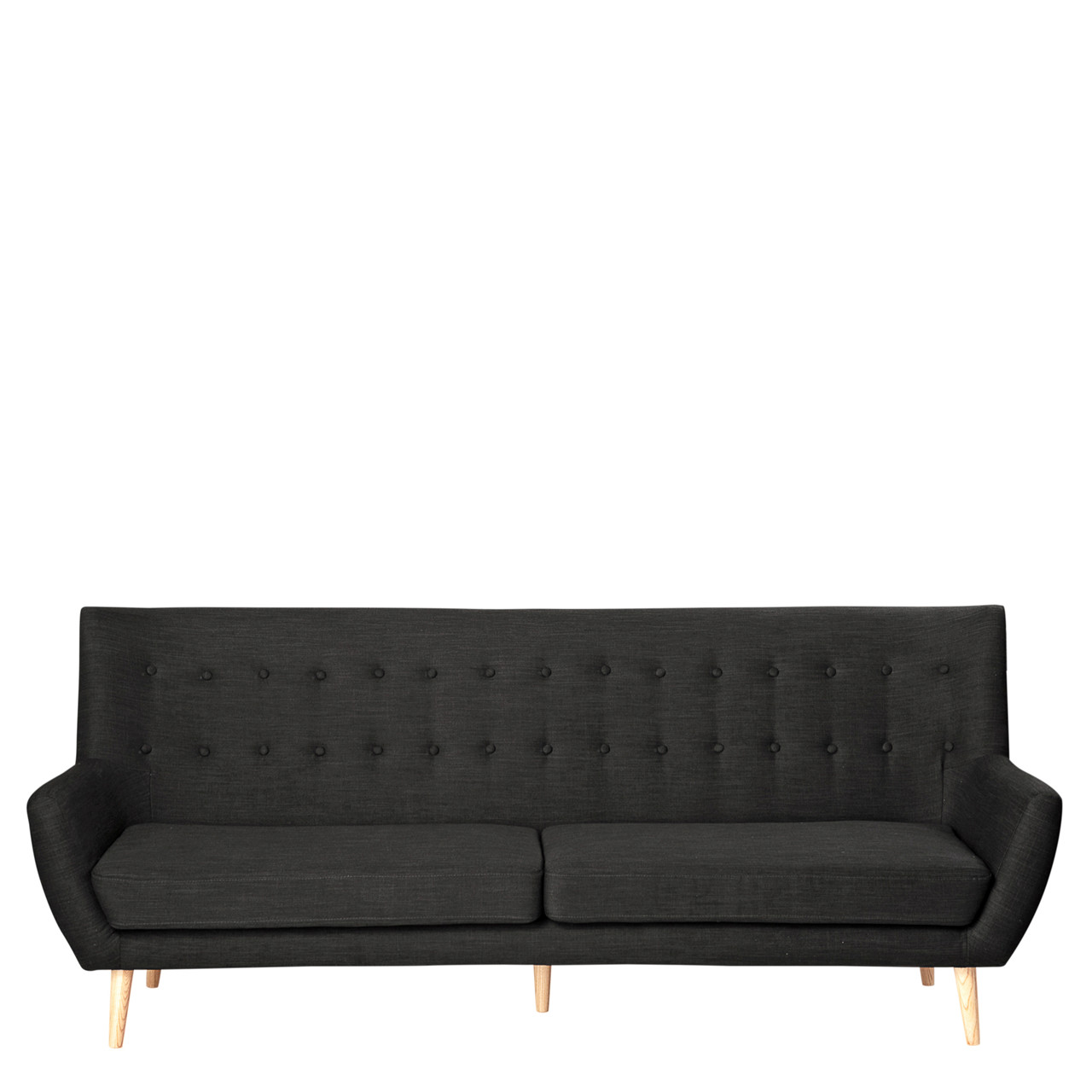 MIAMI XL sofa sort // Forventes på lager til vinter