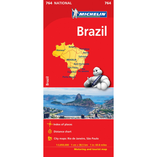 Osta Michelin Brasilia kartta netistä