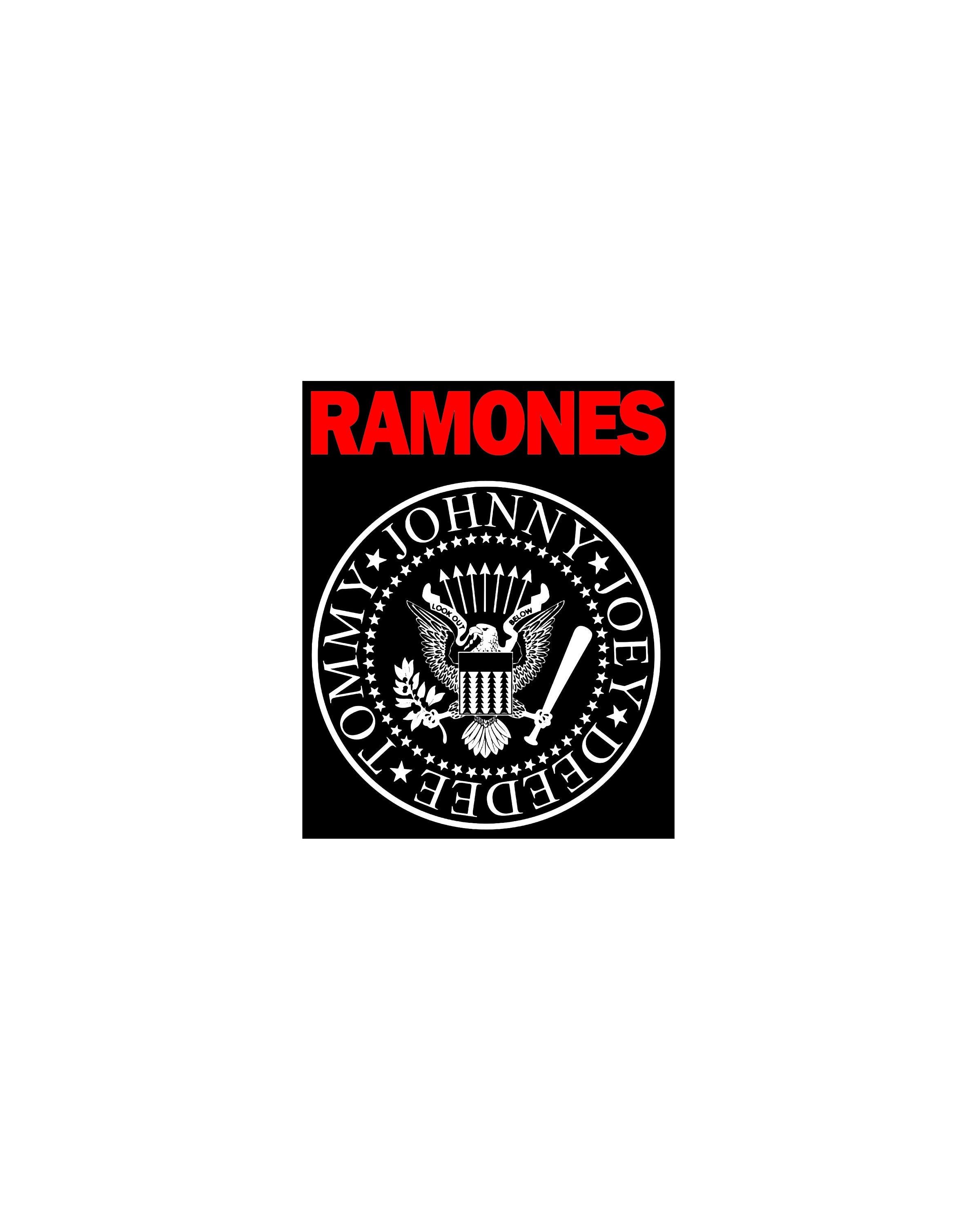 Ramones Band Stickers