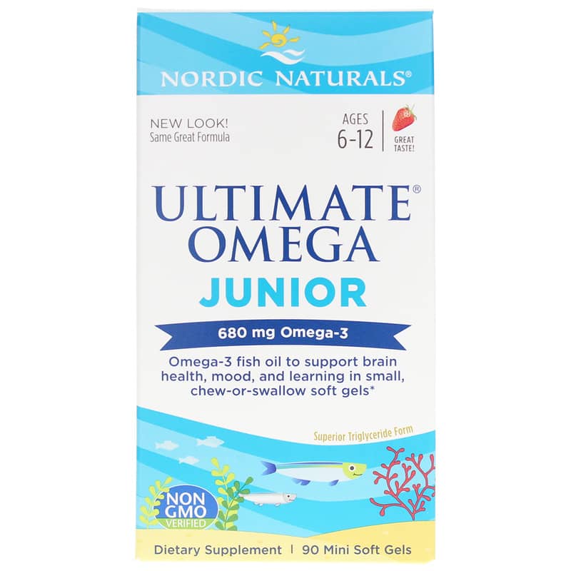 Nordic Naturals Ultimate Omega Junior 90 Softgels