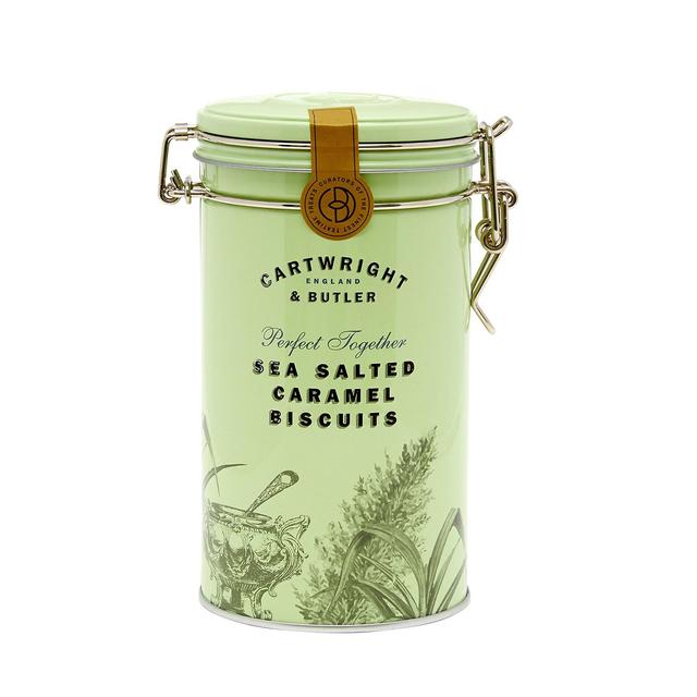 Cartwright & Butler Salted Caramel Biscuits in Tin