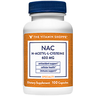 NAC N-Acetyl-L-Cysteine - Promotes Cellucor Health, Immune & Antioxidant Support - 600 MG (100 Capsules)