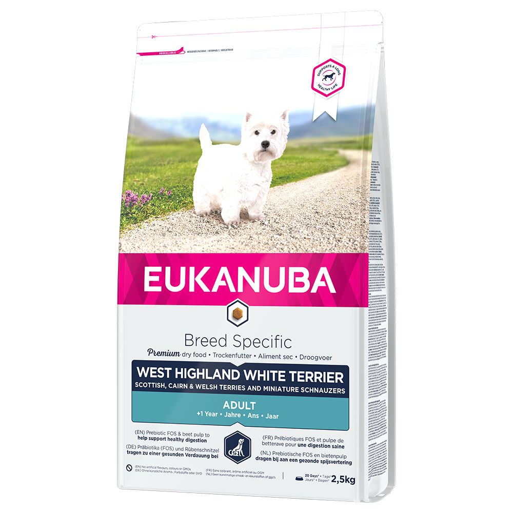 Eukanuba West Highland White Terrier Adult - Economy Pack: 2 x 2.5kg