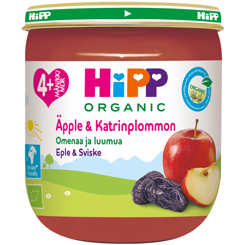 Barnmat Äpple & Plommon Eko - 23% rabatt