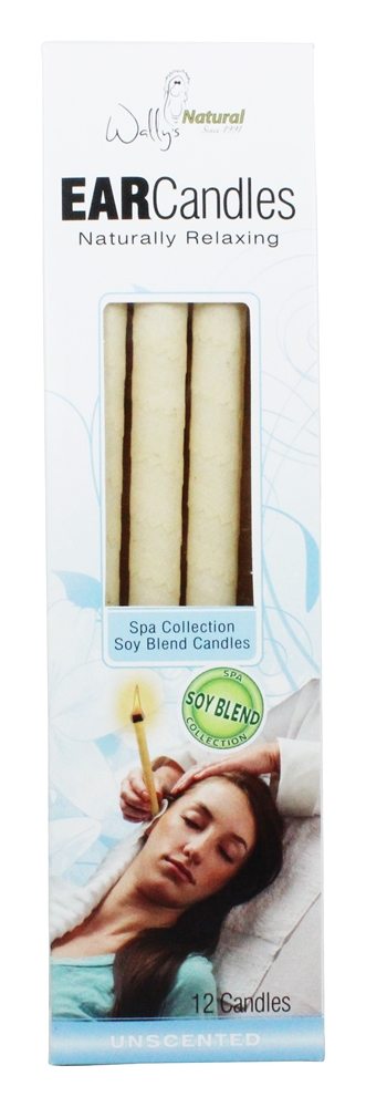 Wally's Natural Products - Multi-Purpose Hollow Candles Soy Blend - 12 Pack