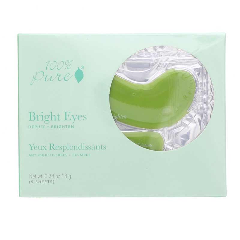 100% Pure Bright Eyes Mask 5 Piece(s)