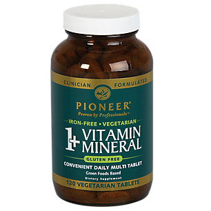 1+ Vitamin Mineral Iron Free