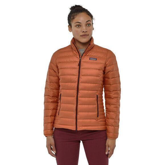 Patagonia Women's Down Sweater Jacket - Sustainable Down, Sunset Orange / S