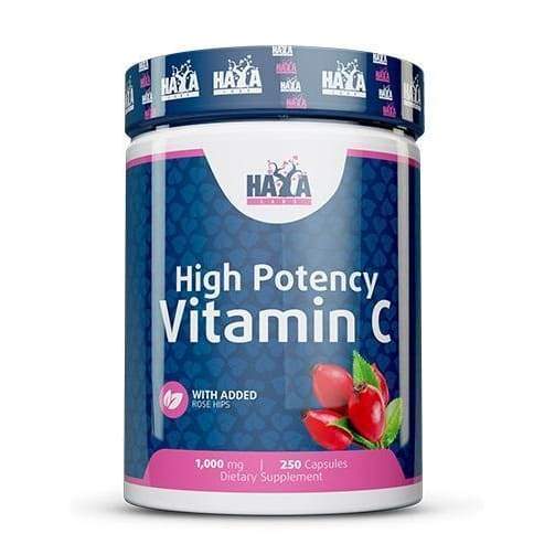 High Potency Vitamin C with Rose Hips, 1000mg - 250 caps