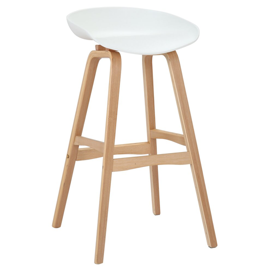 Buy White Equator Bar Stool online