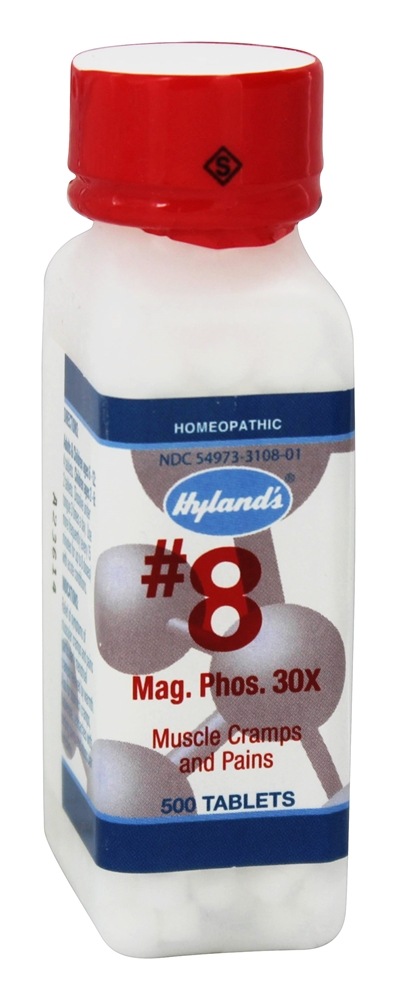 Hylands - Cell Salts 8 Magnesia Phosphorica 30 X - 500 Tablets