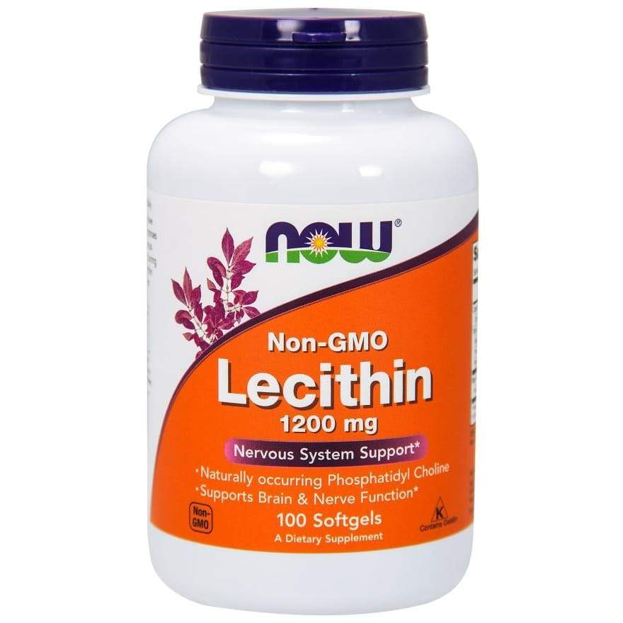 Lecithin, 1200mg Non-GMO - 100 softgels