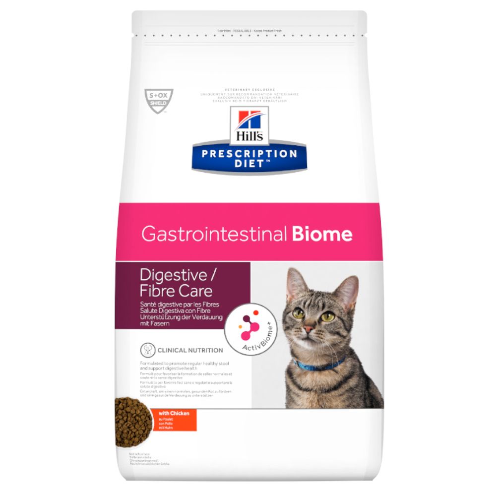 Hill's Prescription Diet Feline Gastrointestinal Biome Digestive/Fibre Care - Economy Pack: 2 x 5kg