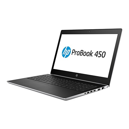 HP ProBook 450 G5 15.6" Notebook, Intel i3 2GHz Processor, 4GB Memory, 500GB Hard Drive, Windows 10 Home