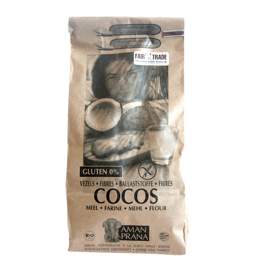 Kokosmjöl Fairtrade, 1000 g