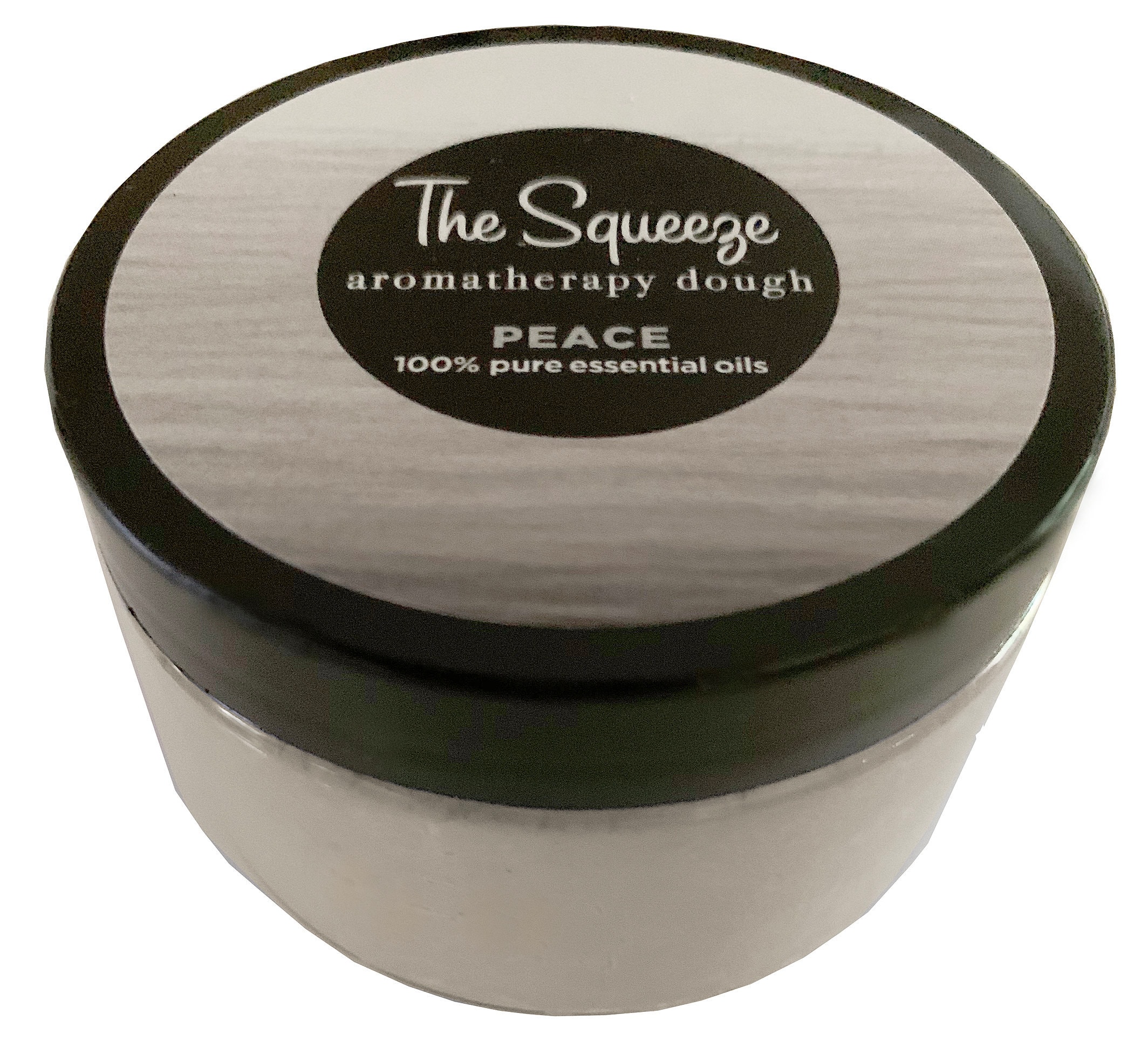 The Squeeze - Peace Blend Mint, Herbal & Citrus 100% Essential Oil Stress Relief Therapy Dough, Ball, Aromatherapy Putty