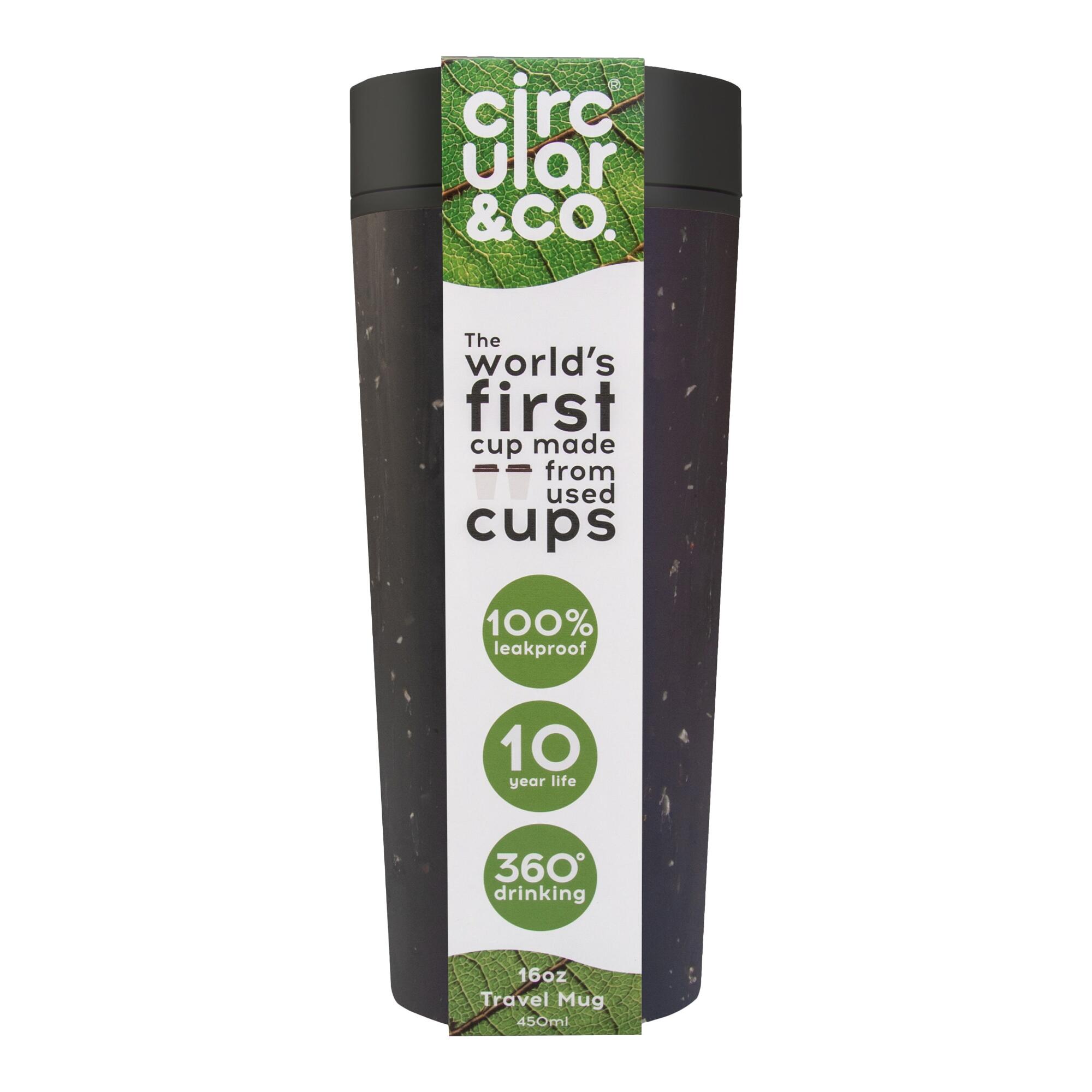 Circular&Co Black Insulated Travel Mug - Plastic by World Market