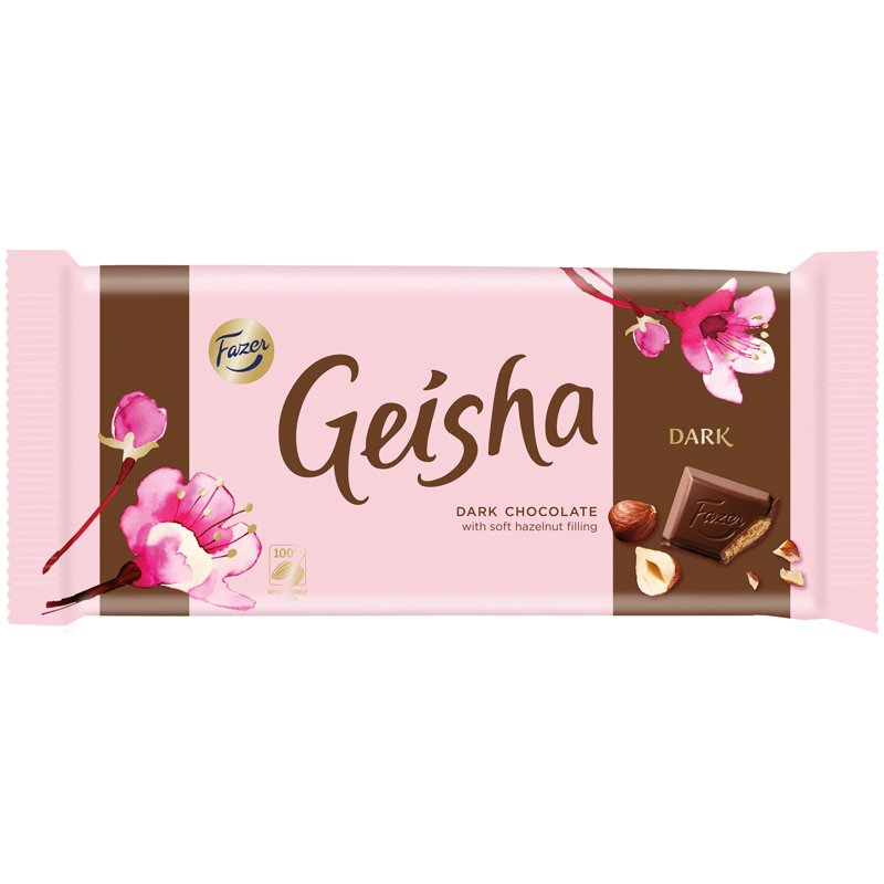 Osta Geisha Dark Suklaalevy - 18% alennus netistä 