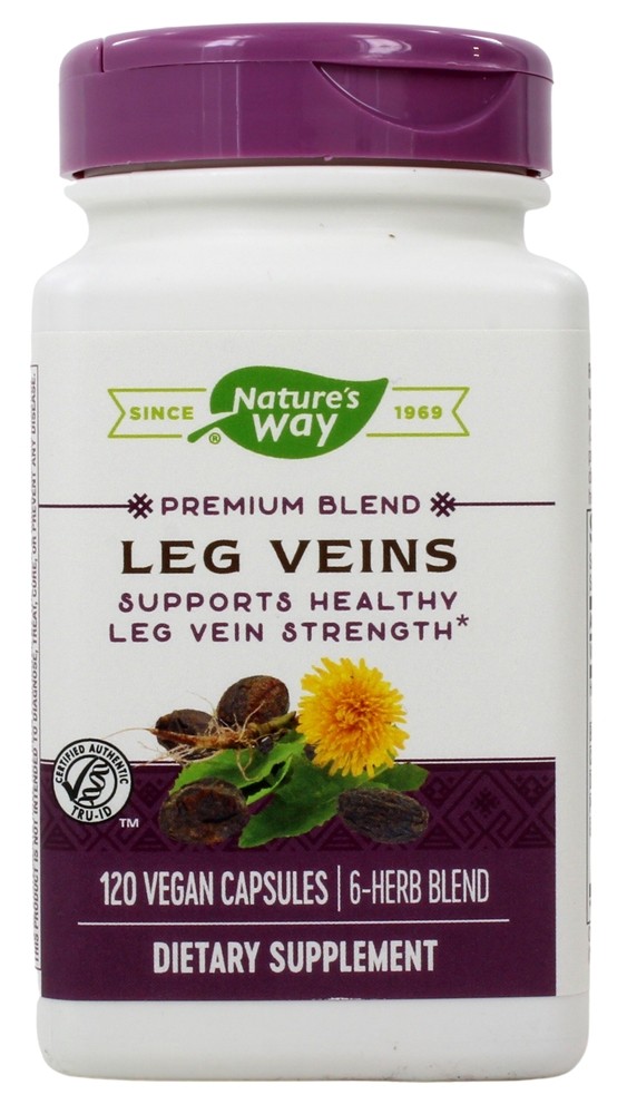 Nature's Way - Leg Veins with Tru-OPC's 435 mg. - 120 Vegetarian Capsules