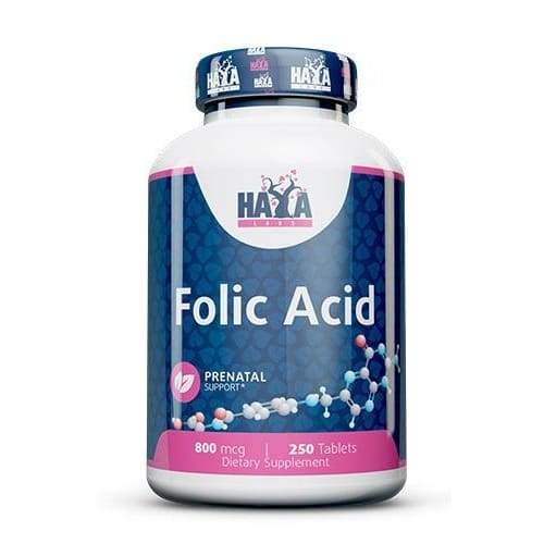 Folic Acid, 800mcg - 250 tablets