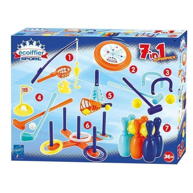 Ecoiffier - 7-in-1 Sport Set (I-189)