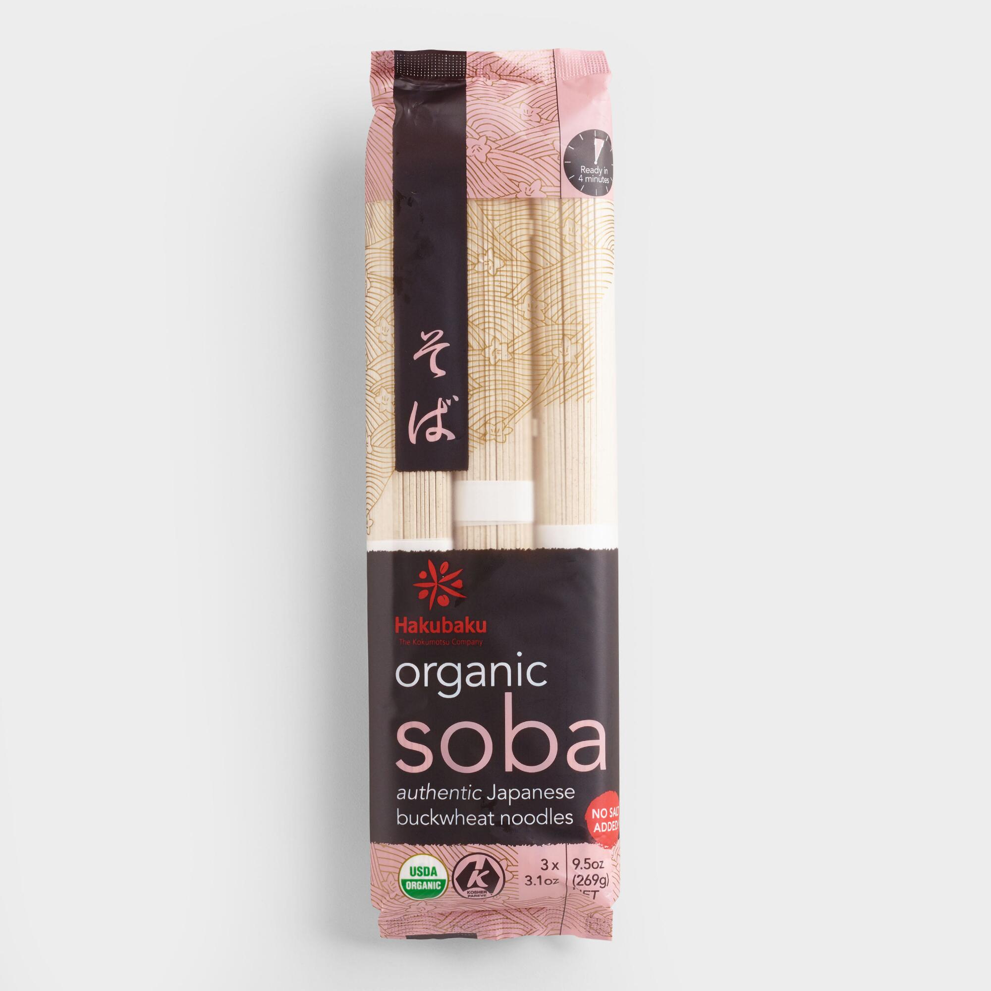 Hakubaku Organic Soba Noodles Set of 8 by World Market