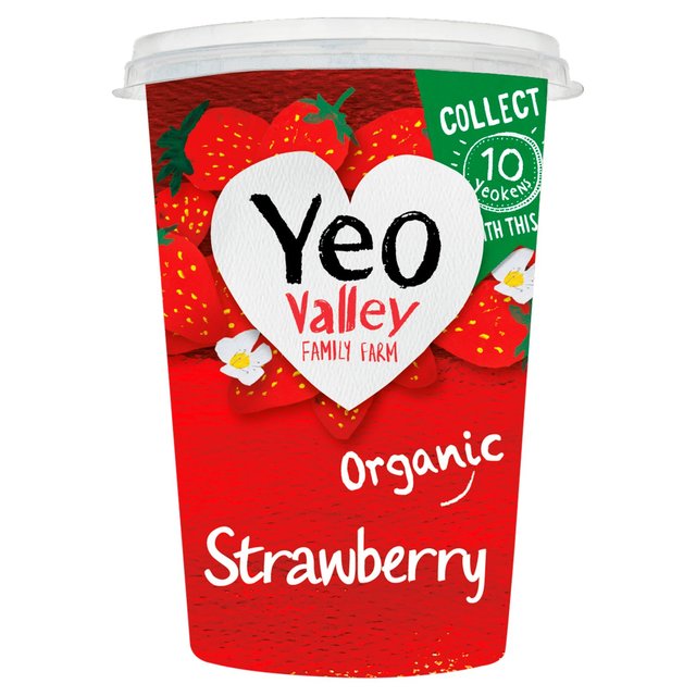 Yeo Valley Organic Strawberry Yoghurt