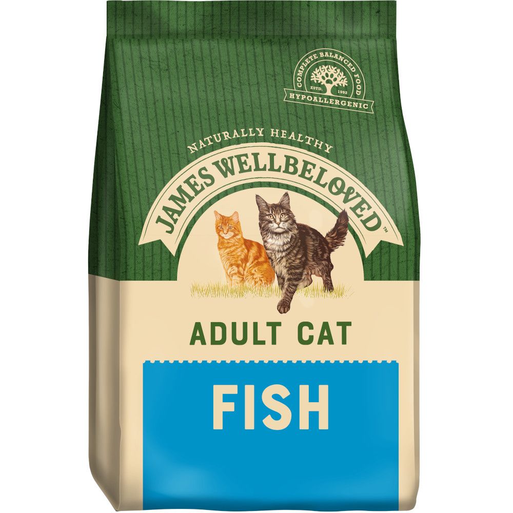 James Wellbeloved Adult Cat - Fish - Economy Pack: 2 x 10kg