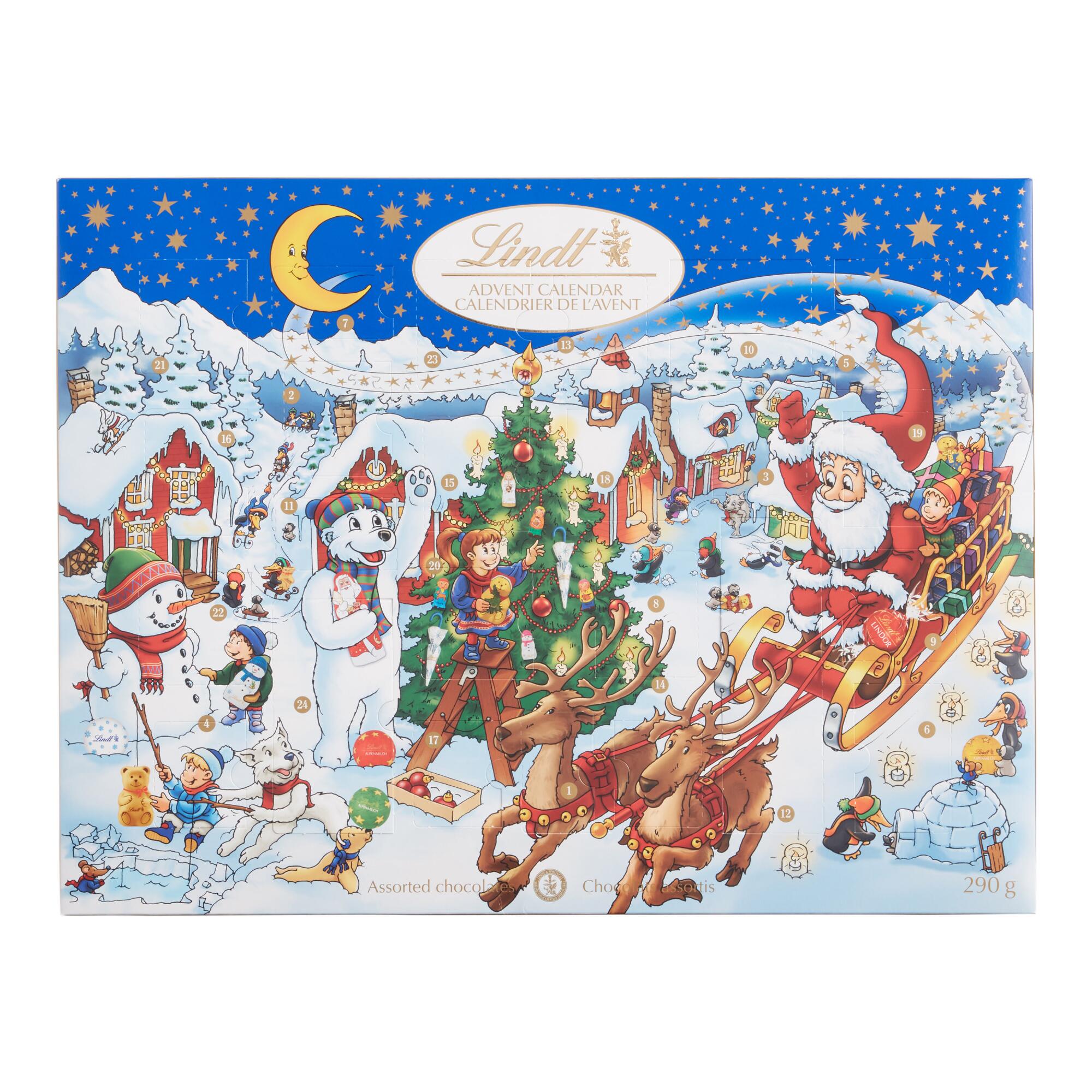 Lindt Winter Wonder Chocolate Advent Calendar by World Market