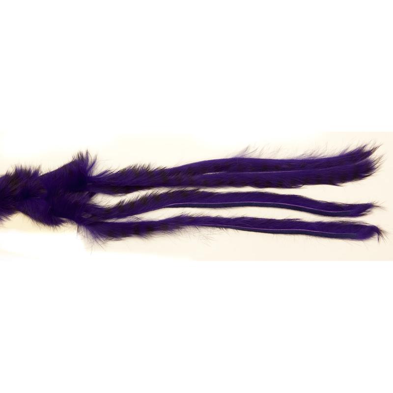 Barred Rabbit Zonker - Purple The Fly Co