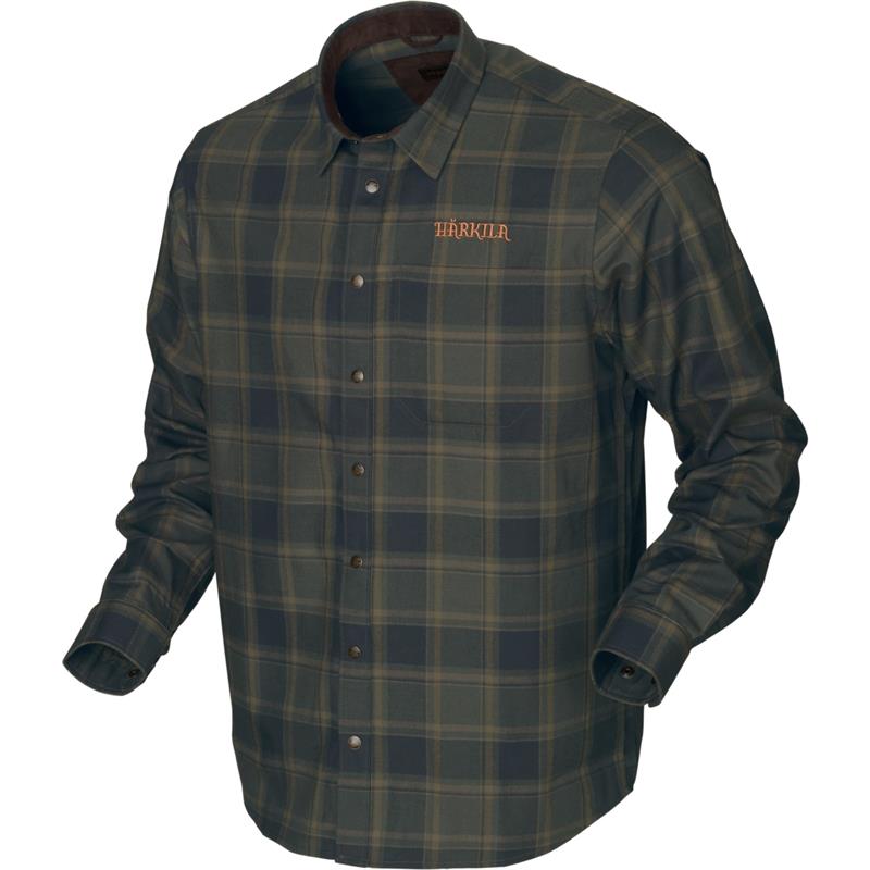 Härkila Metso Active skjorte M Klassisk jaktskjorte, Willow Green Check