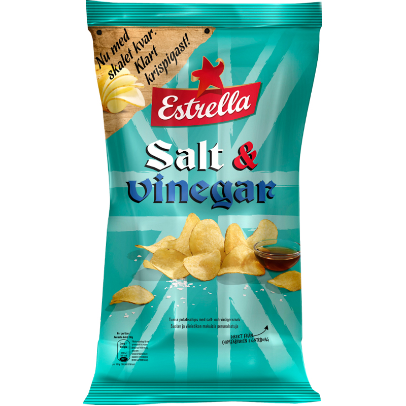 Chips Salt & Vinäger - 15% rabatt