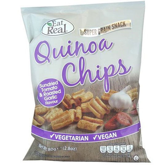Quinoa Chips Tomato & Garlic - 62% alennus