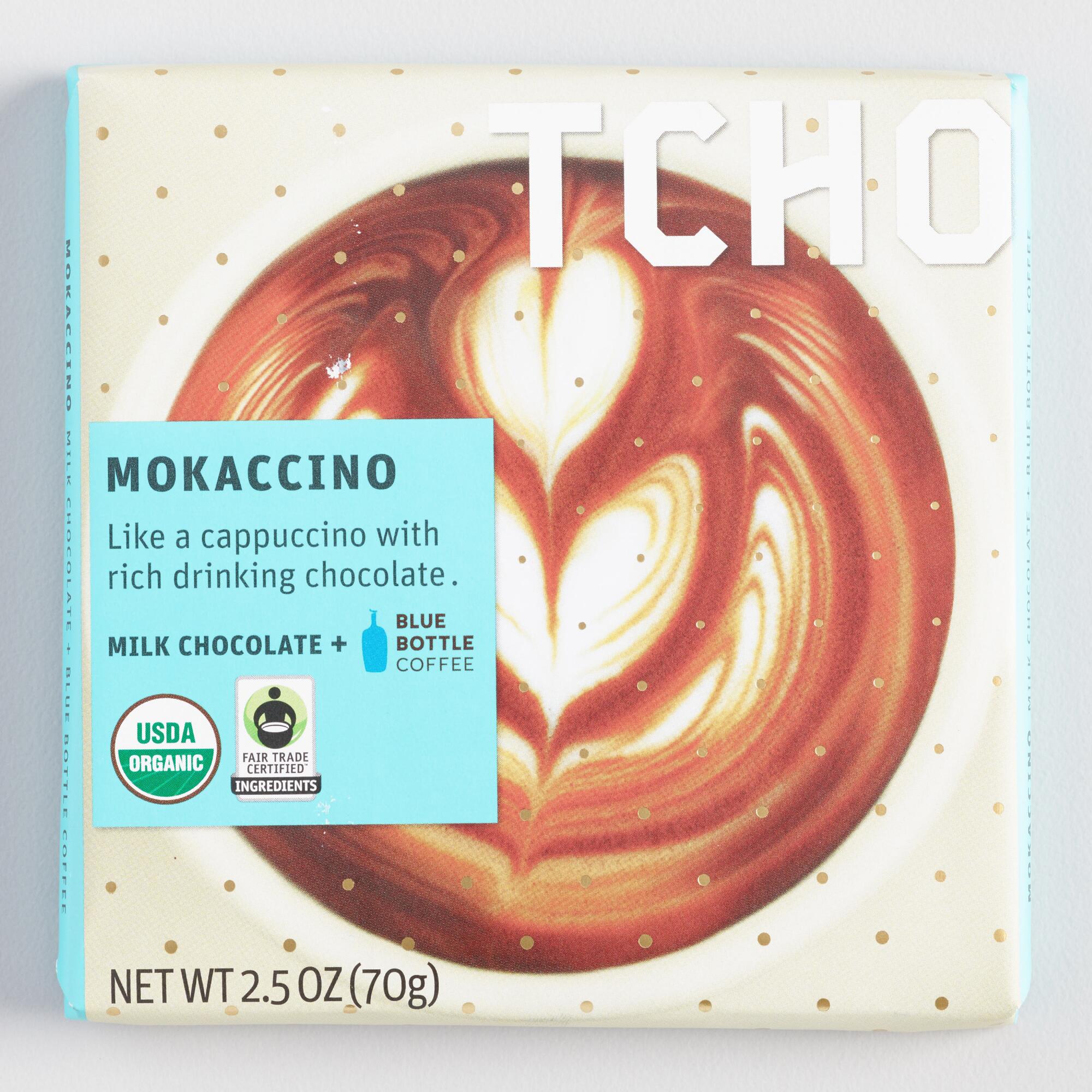 TCHO Mokaccino Milk Chocolate Bar Set of 2 by World Market