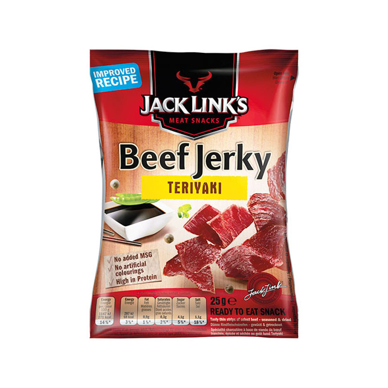 Beef Jerky Teriyaki 25 g - 67% rabatt