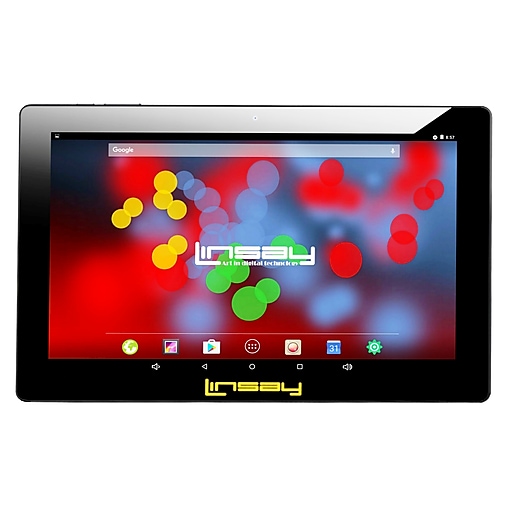 LINSAY F10 Series 10.1" Tablet, WiFi, 2GB RAM, 32GB, Android 10, Black (F10XIPS)