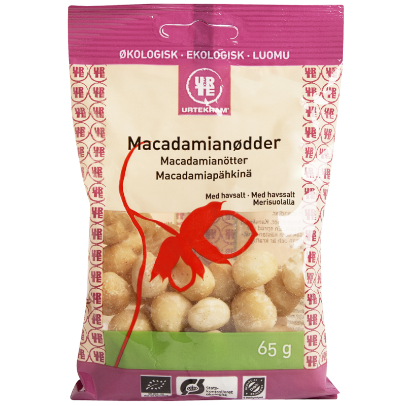 Eko Macadamianötter Havssalt 65g - 44% rabatt