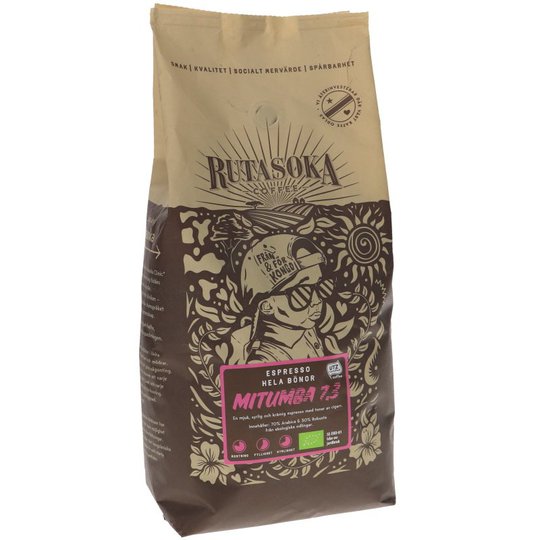 Luomu Mitumba Espressokahvi - 33% alennus