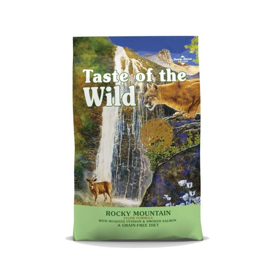 Taste of the Wild Cat Rocky Mountain Feline, Venison & Salmon (6,6 kg)