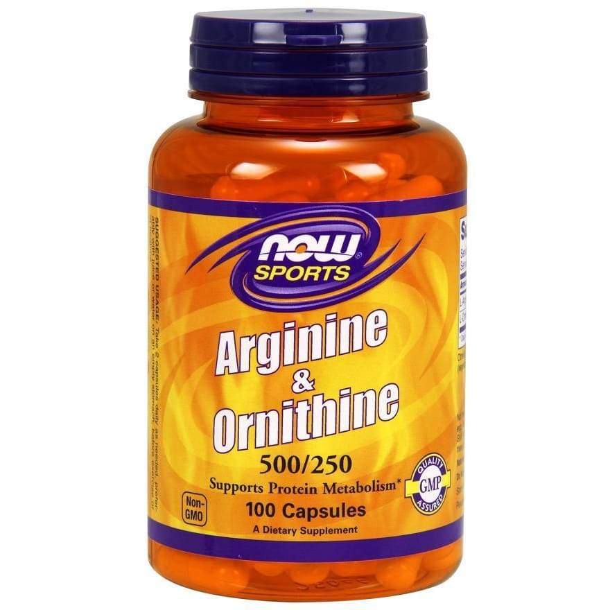 Arginine & Ornithine, 500/250 - 100 caps