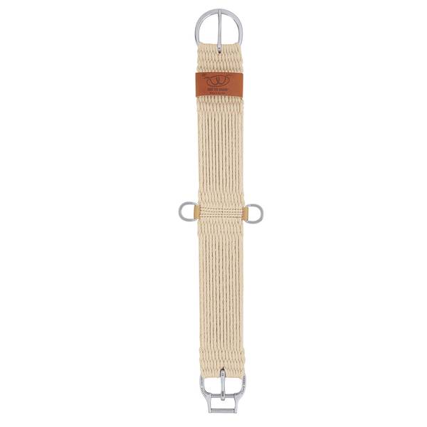 Weaver Leather Natural Blend 27 Strand Straight Smart Cinch with Roll Snug Cinch Buckle
