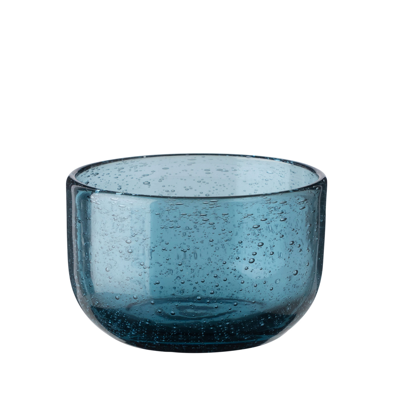 SINNERUP Dots glas skål Ø 8 cm (BLÅ, S)