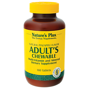Multivitamin for Adults - Pineapple (180 Chewable Tablets)
