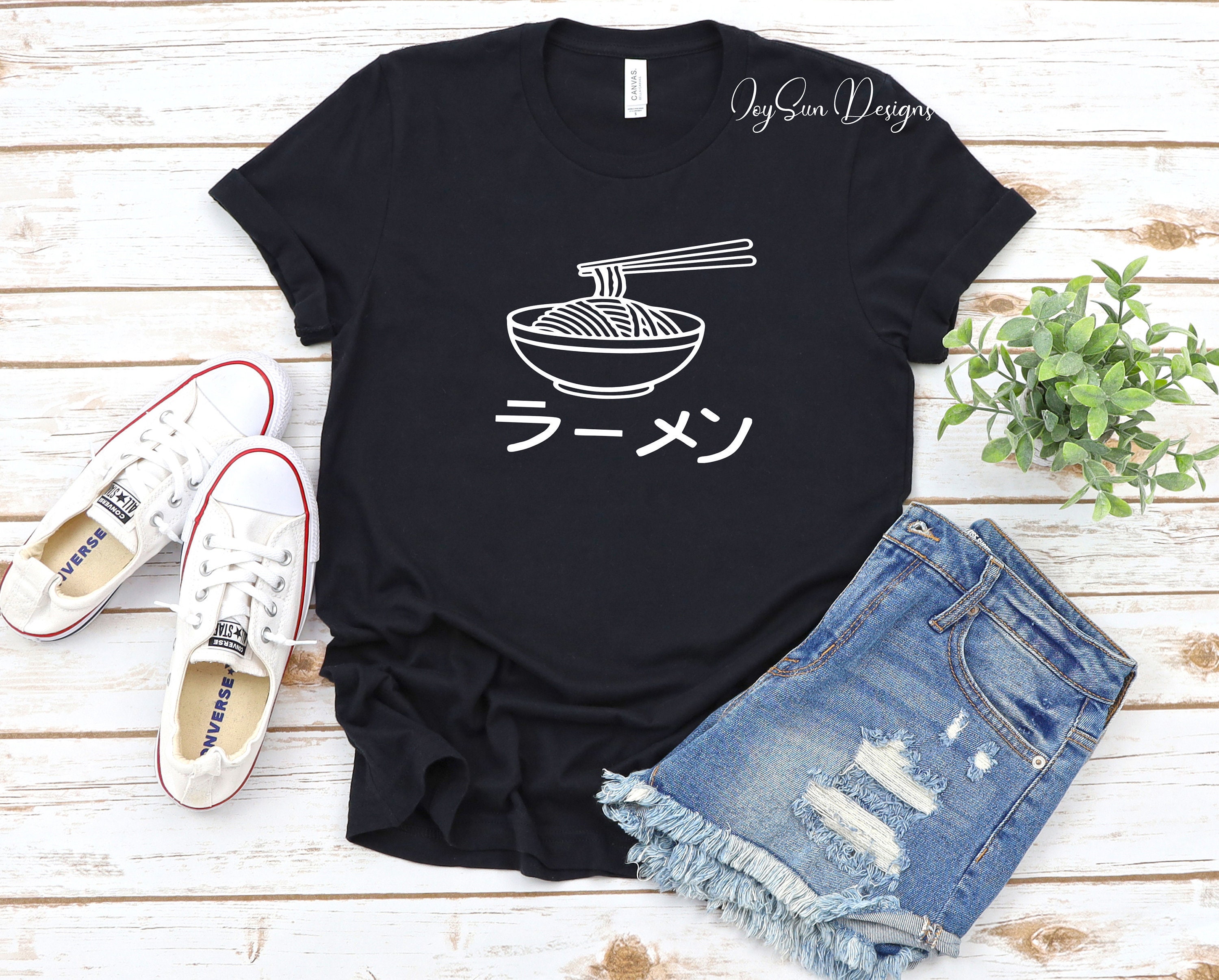 Ramen Shirt, Noodle Japan Anime Foodie, Unisex, Japanese Shirt, Aesthetic