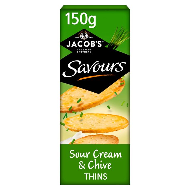 Jacob's Sour Cream & Chive Savours