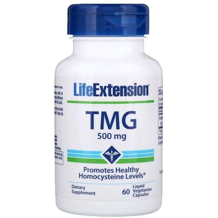 TMG, 500mg - 60 liquid vcaps