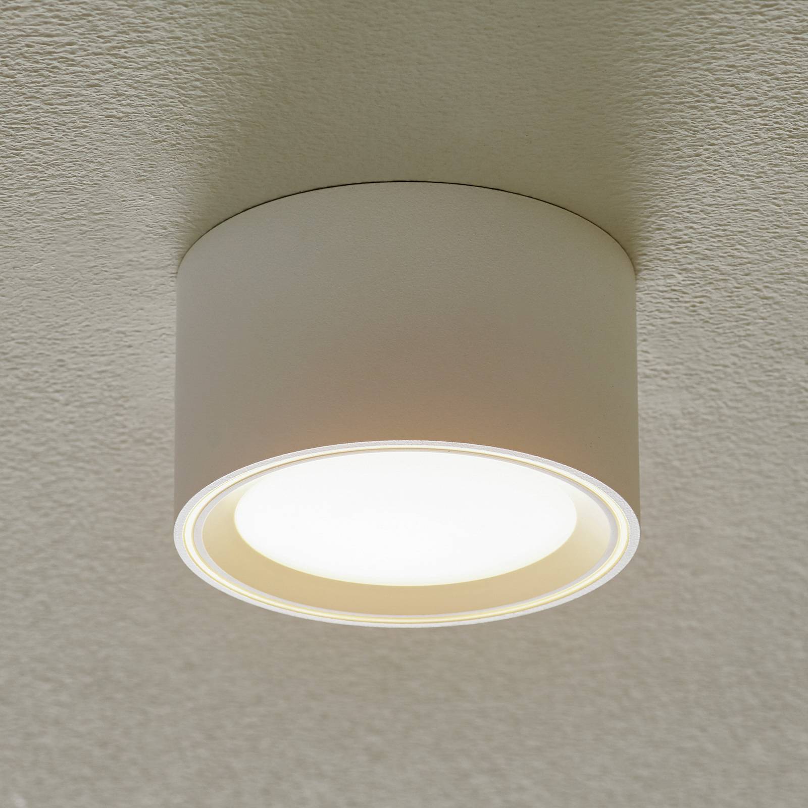 Fallon-LED-kattovalaisin, korkeus 6 cm